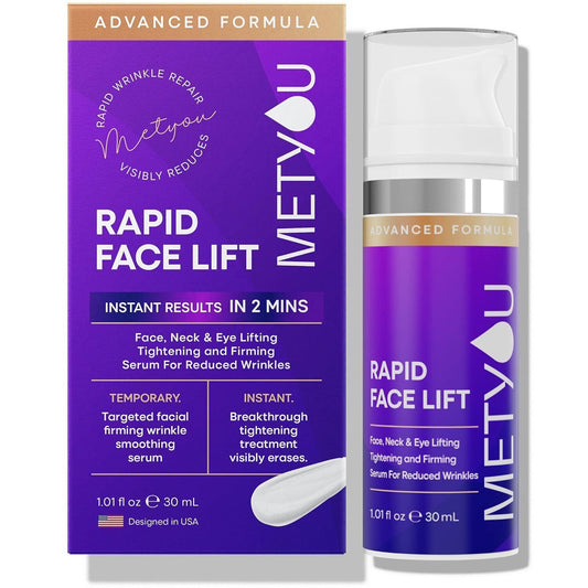 Instant Face Lift Face and Eye Tightening and Lifting Serum in 2 Minutes