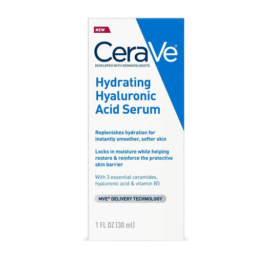 CeraVe Hydrating Hyaluronic Acid Face Serum