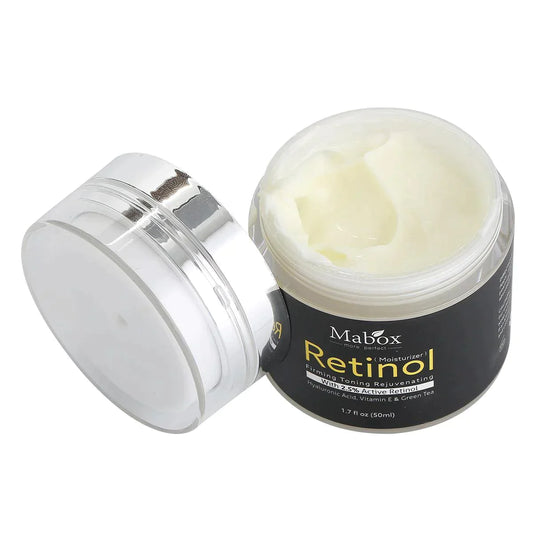Mabox Retinol 2.5% Vitamin E Facial Moisturizer Cream
